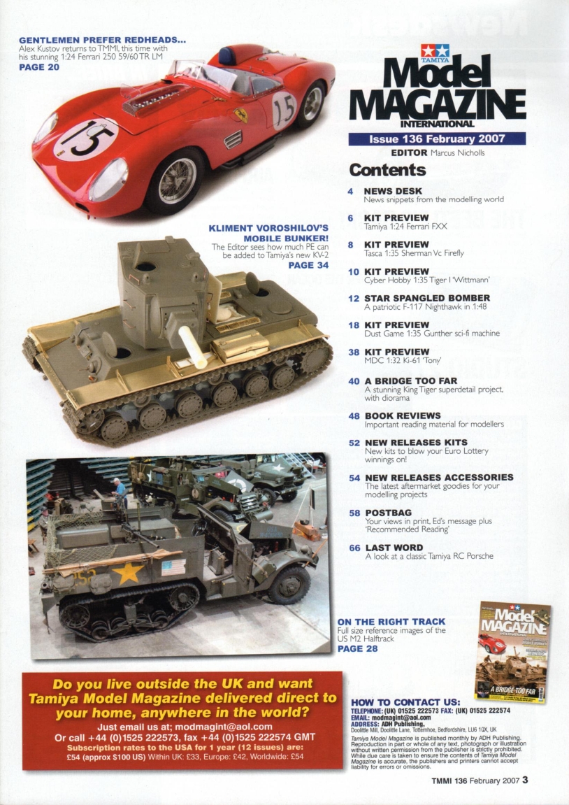 Tamiya Model Magazine 136 (2007-02)